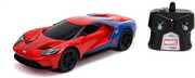 Jada Toys - Hollywood Rides 2017 Ford GT (Spider-Man) RC Car