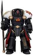 JOYTOY - Warhammer 40K: The Horus Heresy - White Scars: Ebon Keshig Terminator 2 with Power Glaive 1/ 18 Action Figure