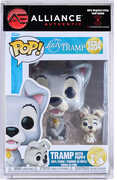 Funko POP! Disney: Lady & the Tramp - Tramp with Puppy, 70th Anniversary - Alliance Authentic Encapsulated