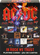 AC/ DC-In Rock We Trust Playing Cards 