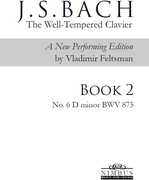 Book 2 - No. 6 D Minor