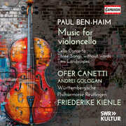 Paul Ben-Haim: Music for violoncello , Ofer Canetti