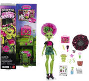 Monster High Self-Scare Secrets Venus Mcflytrap Fashion Doll & Accessories 