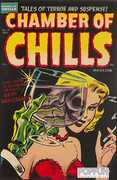 Pre-Code Horror Comic Book Cover - Chamber of Chills (17x12) Metal Sign 