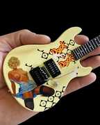 Jerry Cantrell Vintage Blue Dress G&L Rampage 10 Inch Miniature Guitar 