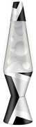 Lava® Lamp 14.5" Polygonal Black & White Tone- White Wax/ Clear Liquid/ B&W Polygonal Base & Cap