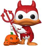Funko POP! Disney: Mickey and Friends: Devil Donald with Pumpkin (Styles May Vary) 