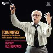Tchaikovsky: Symphonies 1-6, Manfred , Mstislav Rostropovich