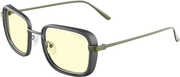 PC Accessory: GUNNAR x Fallout Vault 33 Computer and Gaming glasses, Fallout Vault 33 Gunmetal / Olive Amber for PC
