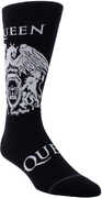 Perri's - Queen - White Crest - Crew Socks 