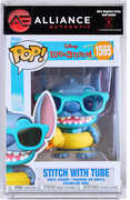 Funko POP! Disney: Lilo & Stitch - Stitch With Tube - Alliance Authentic Encapsulated