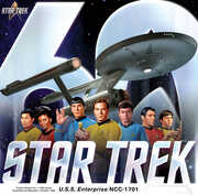Star Trek The Original Series U.S.S. Enterprise 60th Anniversary Edition Polar Lights 1/ 350 scale Model Kit