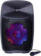 Ion IPA154 Pro Glow Ultra Portable Bluetooth Speaker 300 Watts With Lights & Micrphone Black 