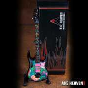 Axe Heaven Steve Vai JEM 77 Signature - Floral Pattern Mini Guitar 2 SV-231