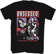 Olivia Rodrigo - Obsessed T-Shirt - Small Black 39651100A1 