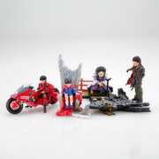 AKIRA miniQ Figures Part 2 Tetsuo 6ct PDQ Display