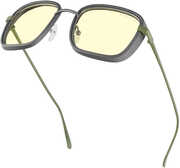 PC Accessory: GUNNAR x Fallout Vault 33 Sunglasses, Fallout Vault 33 Gunmetal /  Olive Sun for PC 