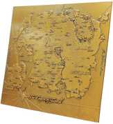 The Elder Scrolls - Limited Edition Replica - Metal Map of Tamriel 