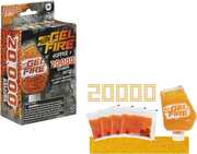 Hasbro Collectibles - Nerf Pro - Gelfire Refill with Hopper (Orange) 20,000 Rounds & 800 Round Hopper 