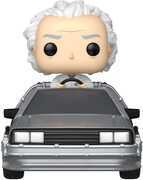 Funko POP! Rides Deluxe: Back to the Future - Doc with Time Machine 