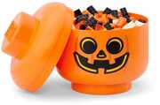 LEGO Small Stackable Storage Head, Pumpkin 