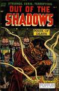 Pre-Code Horror Comic Book Cover - Out of the Shadows (17x12) Metal Sign 