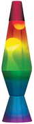 Lava® Lamp 14.5" Rainbow Tri-color - White Wax/ Clear Liquid/ Tri-colored Globe 