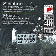 Trout Quintet /  Clarinet Quintet (Mozart) 