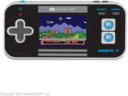 MyArcade DGUN-3919 Gamer V Classic 220 Games Handheld Gaming System (Black, Gray & Blue) 