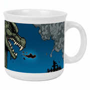 Godzilla - Smoking Battle - 20 oz Camper Mug 