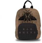 Rocksax - Bad Omens - Moth Logo - Mini Backpack (Brown) 