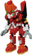 Nanoblock - Evangelion - Character Collection - Production Model-02 Building Kit