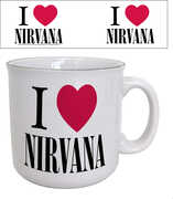 Nirvana - I Heart Nirvana - 20 oz Camper Mug