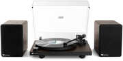 Victrola VTTS-1-ESP Premiere T1 Bluetooth Wireless Record Player with Bookshelf Monitors 