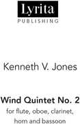 Jones: Wind Quintet No. 2 