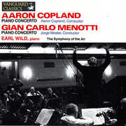 Copland & Menotti: Piano Concertos , Earl Wild
