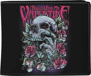 Rocksax - Bullet for My Valentine - Skull Red Eyes Logo - Wallet with Coin Pocket (Black)