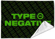 Rocksax - Type O Negative - Dead Again Repeat - Sherpa Fleece Blanket (60 in x 80 in) 