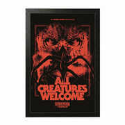 Stranger Things - All Creatures Welcome - 11x17 Framed Gel Coat