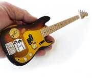 Axe Heaven Donald "Duck" Dunn Signature 1959 Fender Precision Mini Bass Guitar Replica Collectible FP-005 
