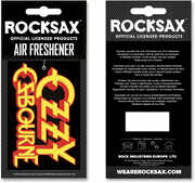 Rocksax - Ozzy Osbourne - Logo - Air Freshener (Vanilla) 
