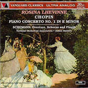 Chopin: Piano Concerto No 1; Schumann: Overture Scherzo / Finale For , Rosina Lhevinne