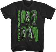 Type O Negative - Coffin T-Shirt - Large Black 23TON034A3