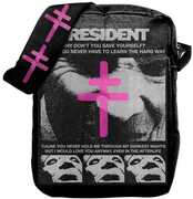 Rocksax - President - Conclave Logo - Crossbody Bag with Stash Pockets (Black) 