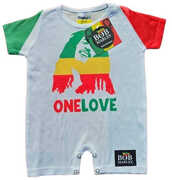 Daphyl's - Bob Marley - One Love - Romper 6-12 mos. BMOLR-612