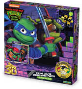 Teenage Mutant Ninja Turtle Wall Breakers 300pc 24x18 in 3D/ 2D Double-Sided Puzzle (TMNT)