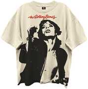 Rolling Stones - Mick Jagger - Giant Vintage T-shirt - Large - Off White