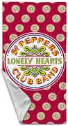 Rocksax - Beatles - Sgt Peppers - Beach Towel (32 in x 63 in)