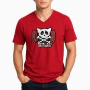 Logo (V-Neck SM) Red