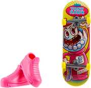 Mattel - Hot Wheels Skate Tony Hawk Root Canal Finger Skateboard + 1 Pair of Shoes